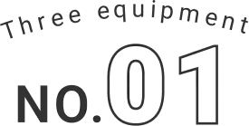 Three equipment No.01